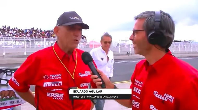 Entrevistas en pista